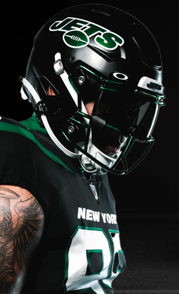Jets reveal Stealth Black alternate helmet