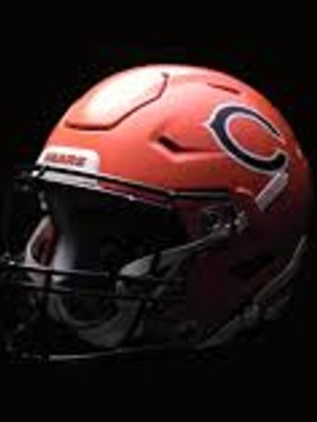 Bears unveil orange helmet for NFL 2022
