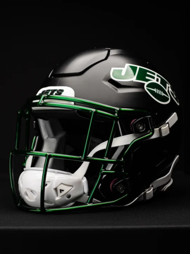 Jets reveal black helmet for NFL 2022 season